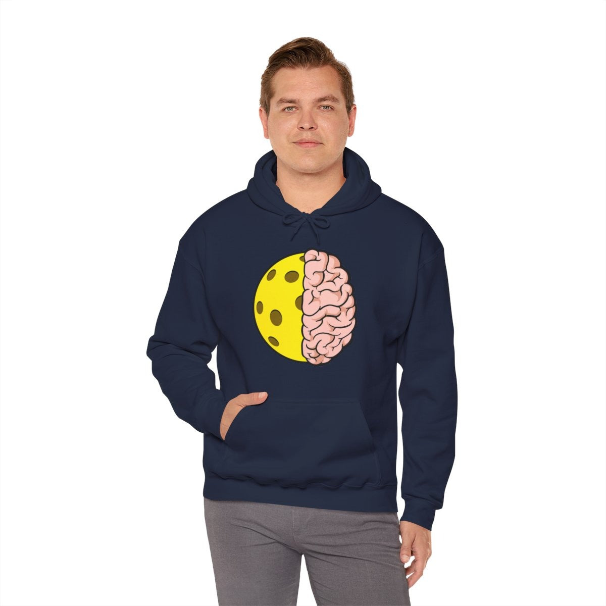 PICKLEBALL BRAIN- Pickleball (Hoodie)