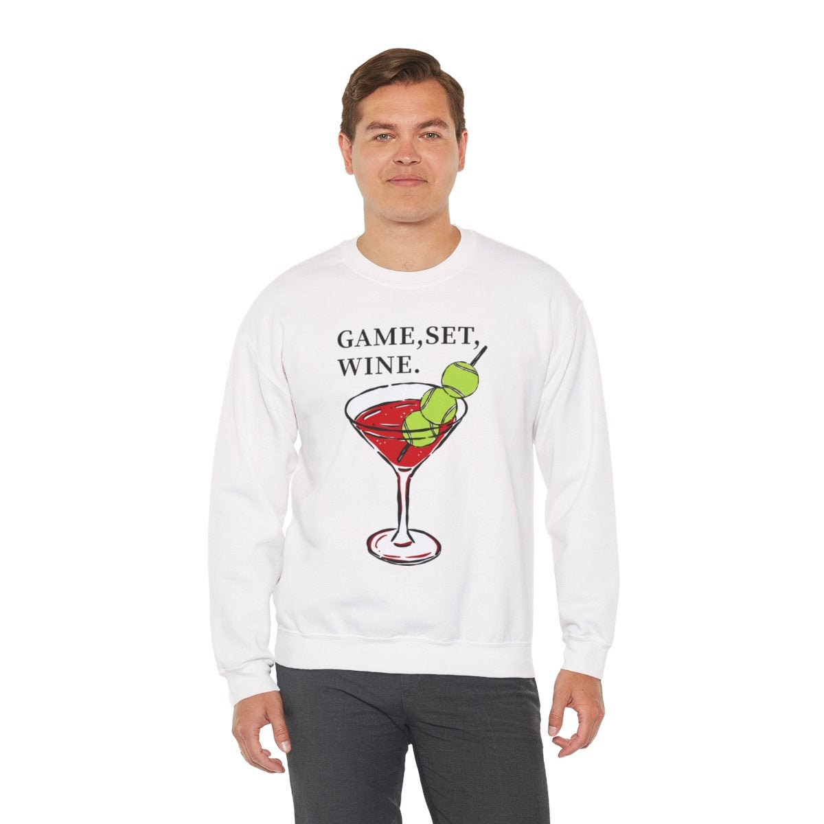 GAME, SET, WINE - Tennis (Sweatshirt)