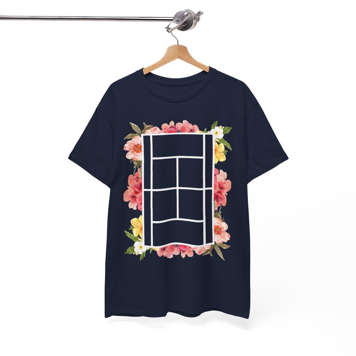 TENNIS FLORAL 1 - Tennis (Basic Tee)