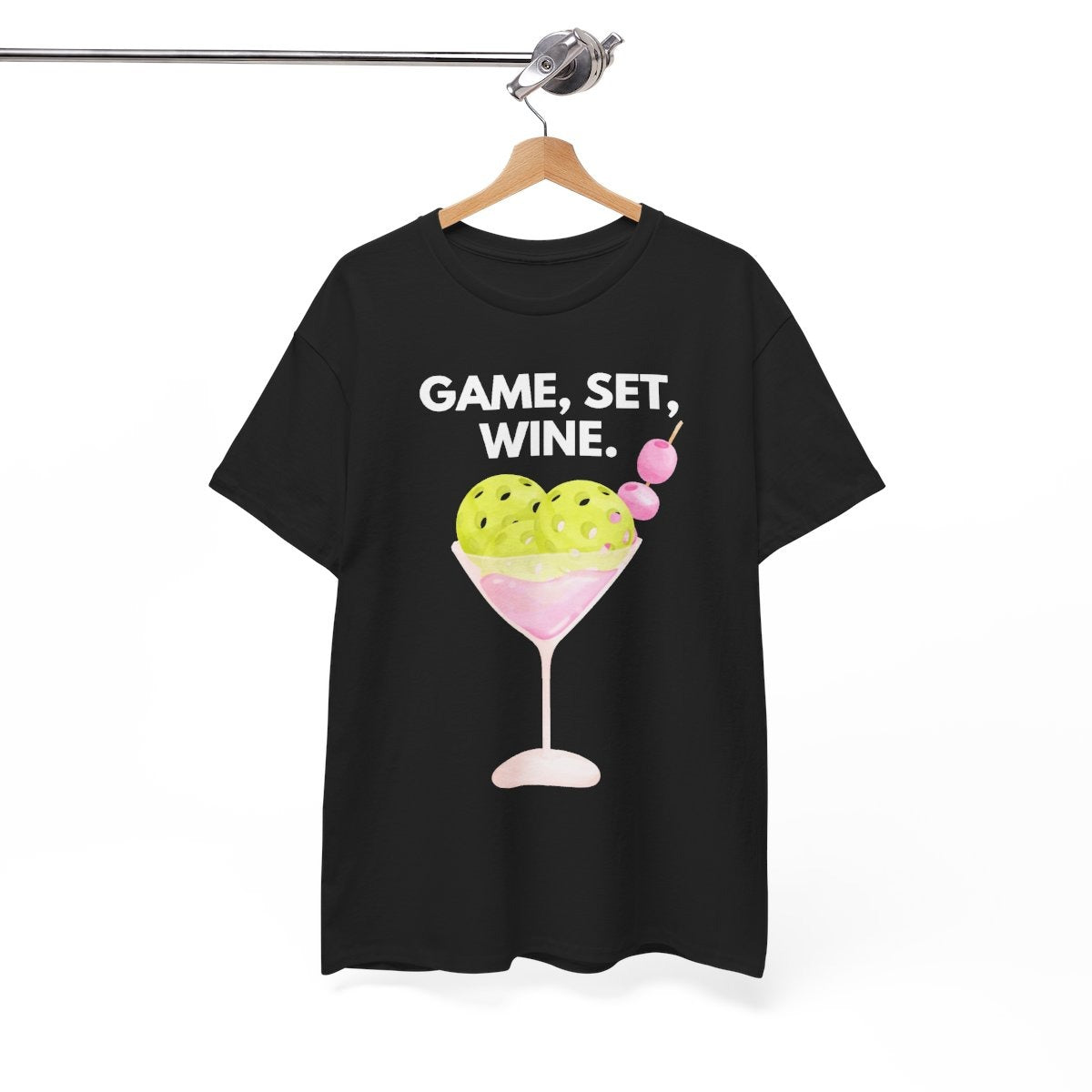 GAME SET WINE - Pickleball (Basic Tee)