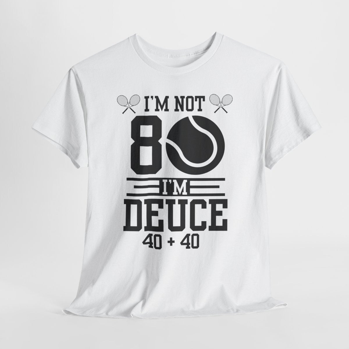 80 YEAR OLD TENNIS PLAYER - Tennis Basic Tee