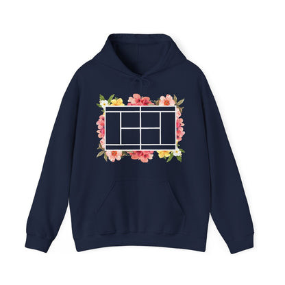 TENNIS FLORAL 1 - Tennis (Hoodie)