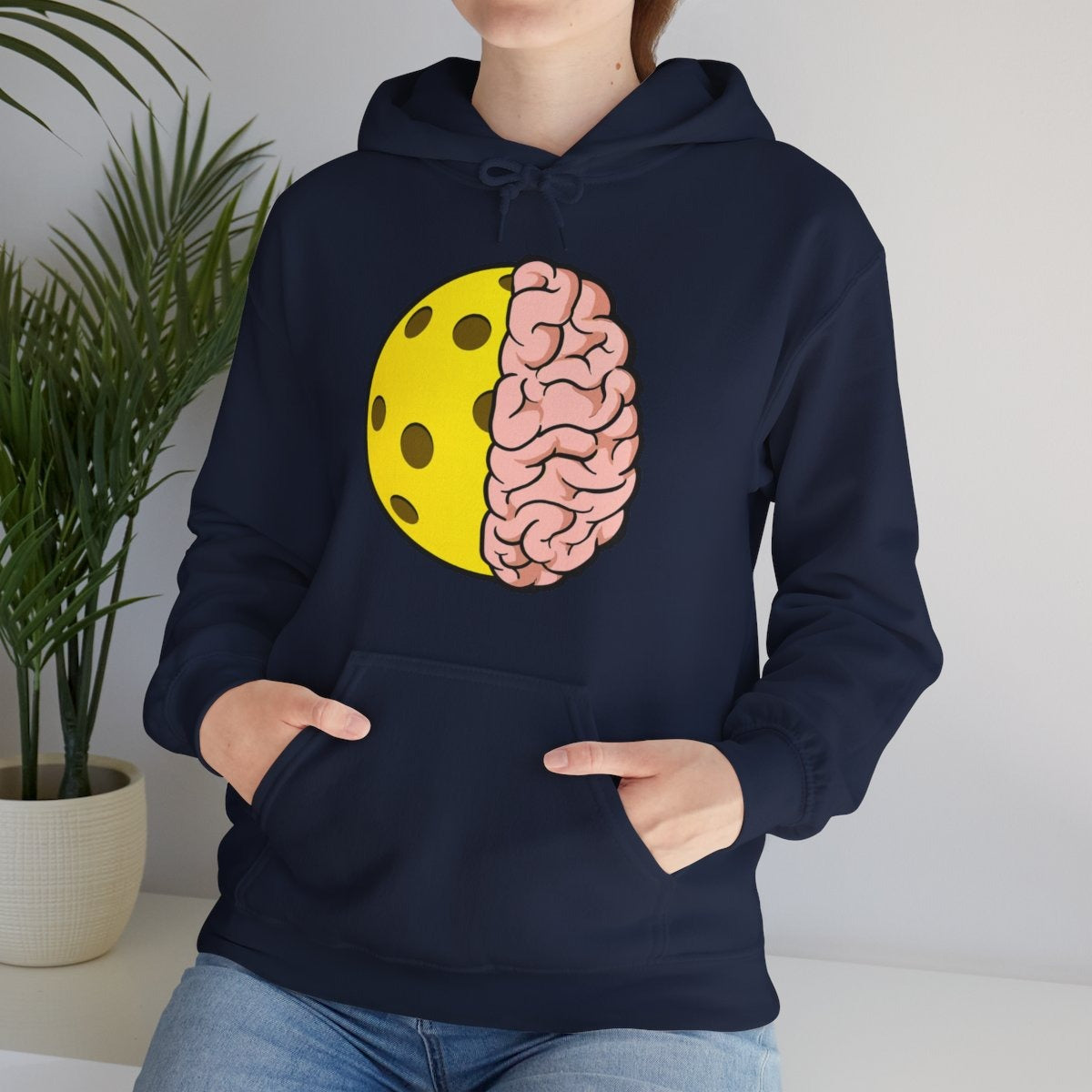 PICKLEBALL BRAIN- Pickleball (Hoodie)