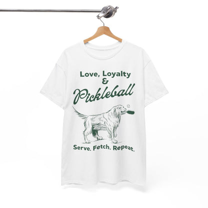 PADDLE & PAWS - Pickleball (Basic Tee)