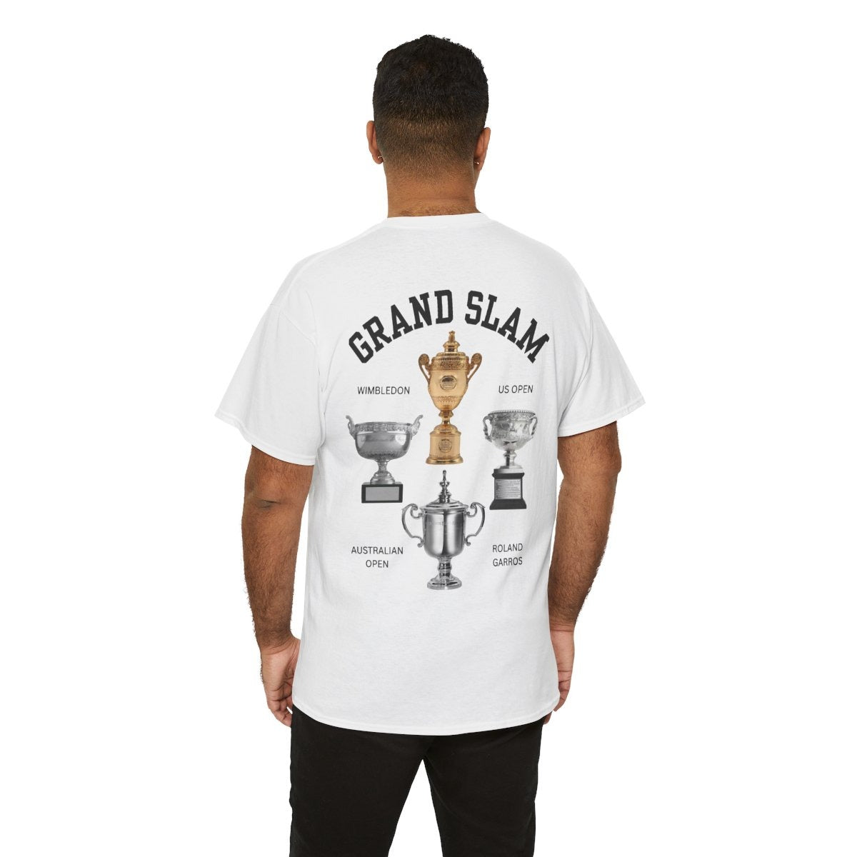 GRAND SLAM TROPHIES - Tennis (Basic Tee)