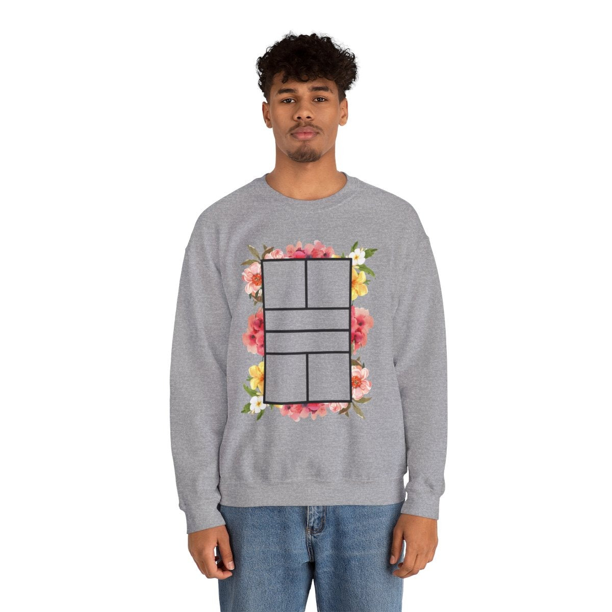 PICKLEBALL FLORAL - Pickleball (Sweatshirt)