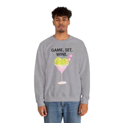 GAME SET WINE - Pickleball (Sweatshirt)