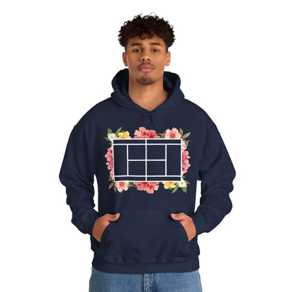 TENNIS FLORAL 1 - Tennis (Hoodie)