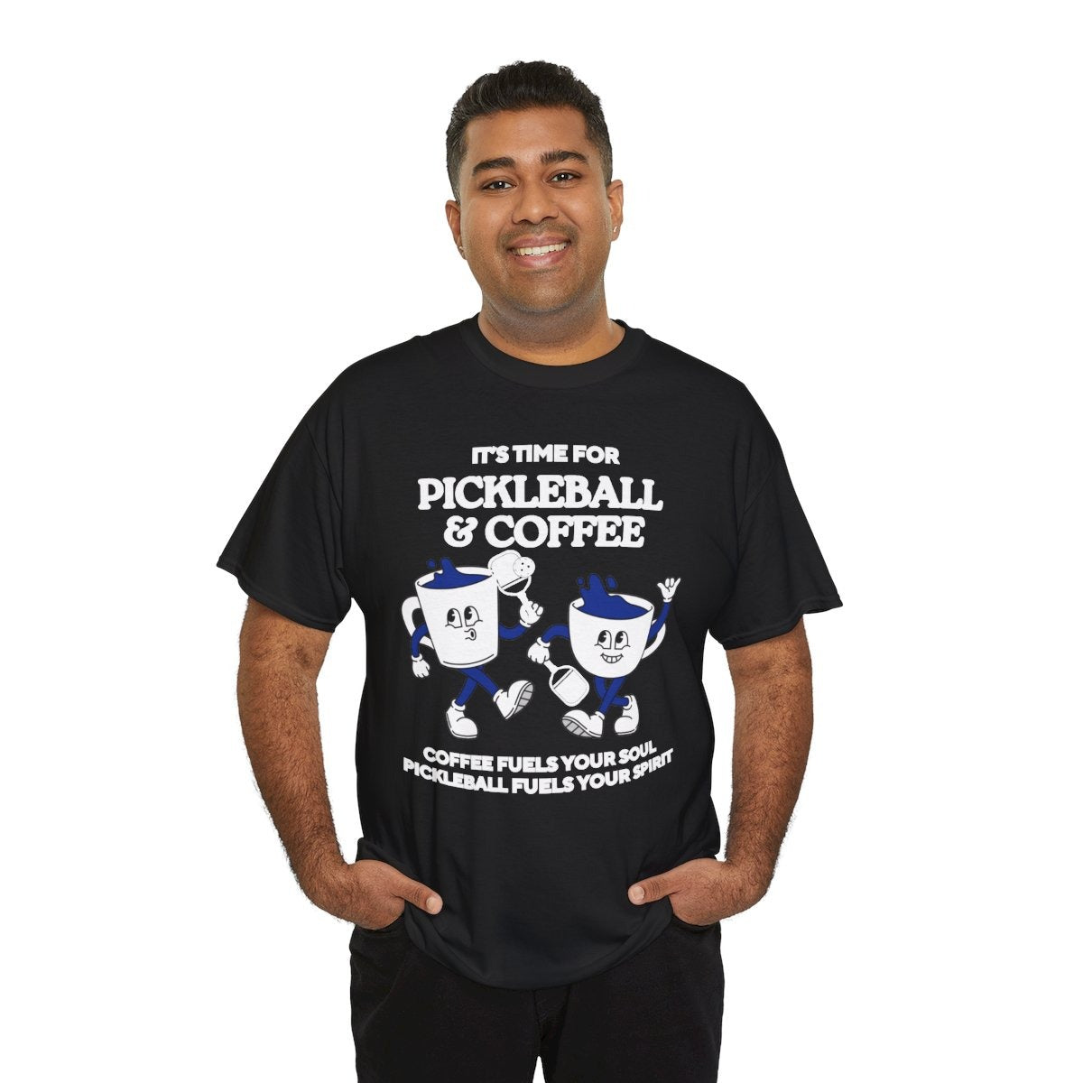 COFFEE & PICKLEBALL 3 - Pickleball (Basic Tee)