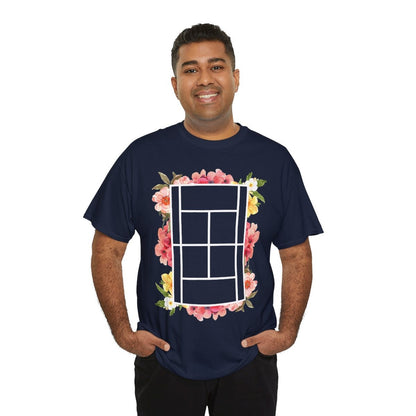 TENNIS FLORAL 1 - Tennis (Basic Tee)