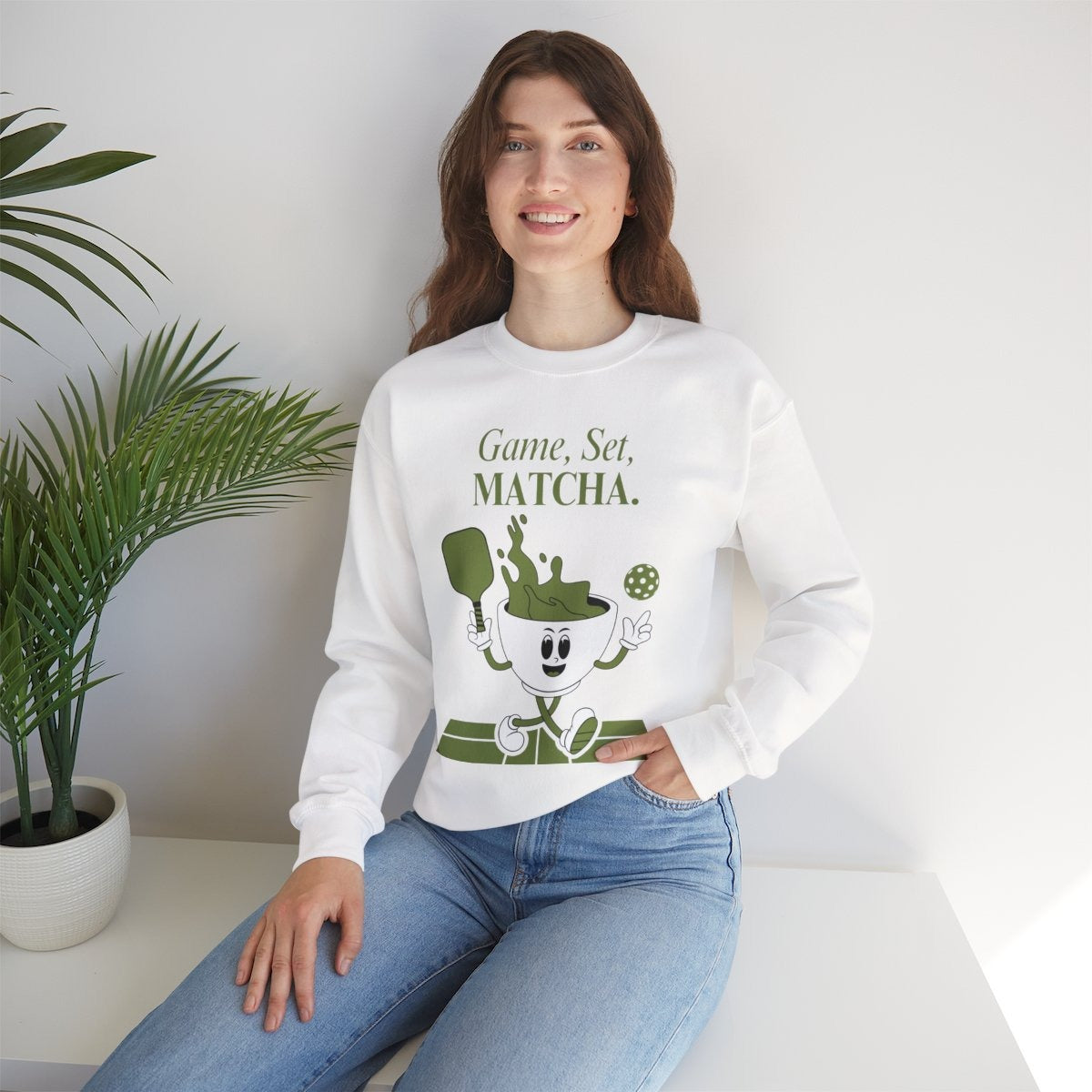 GAME, SET, MATCHA - Pickleball (Sweatshirt)