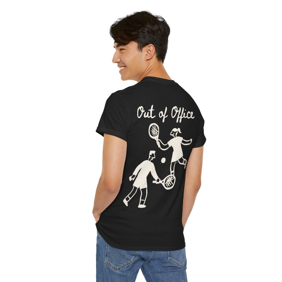 OUT OF OFFICE - Tennis (Basic Tee)