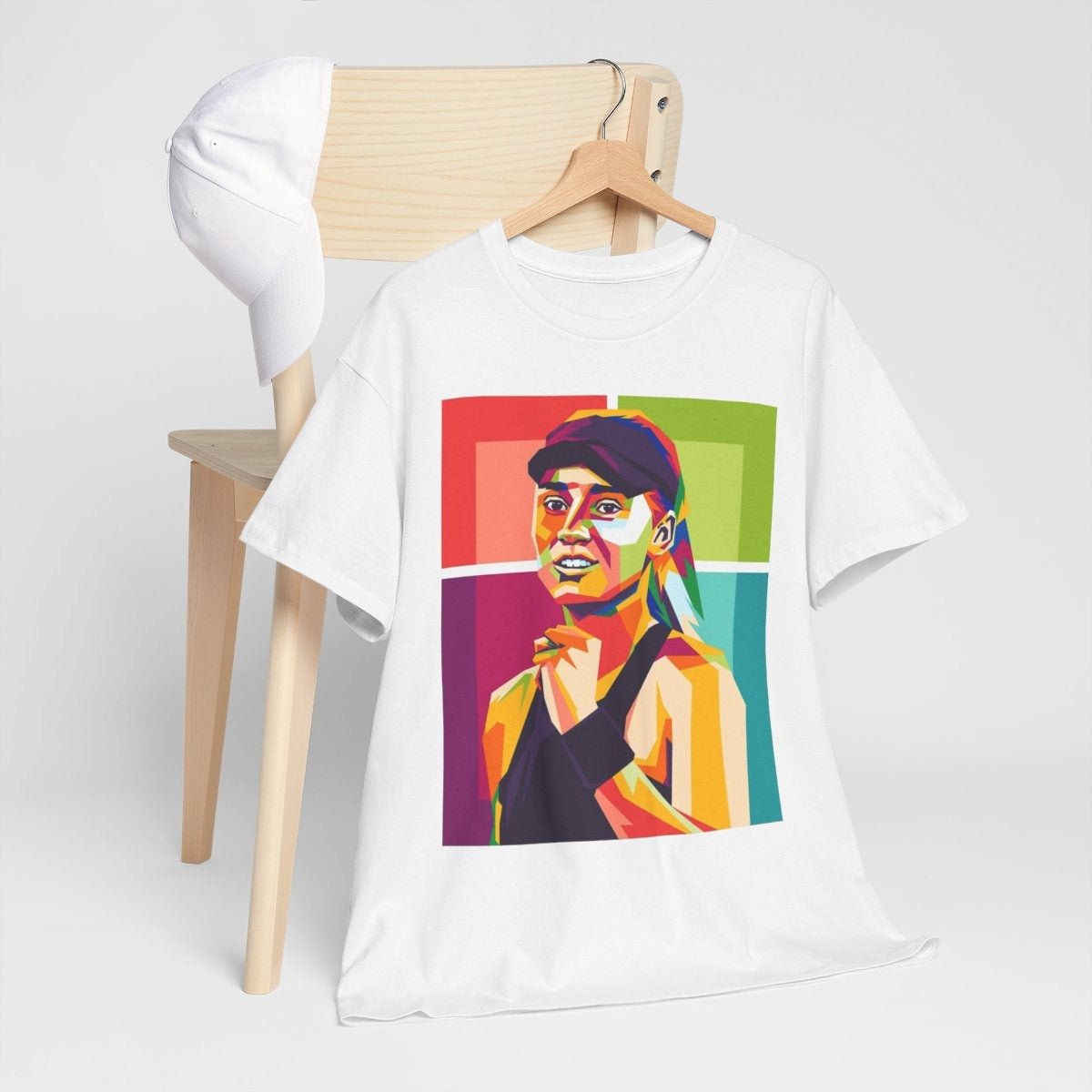 ELENA RYBAKINA 1 - Tennis (Basic Tee)