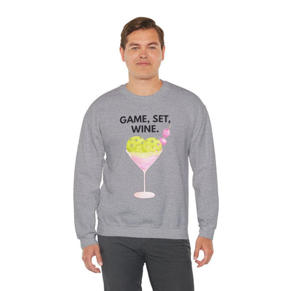 GAME SET WINE - Pickleball (Sweatshirt)