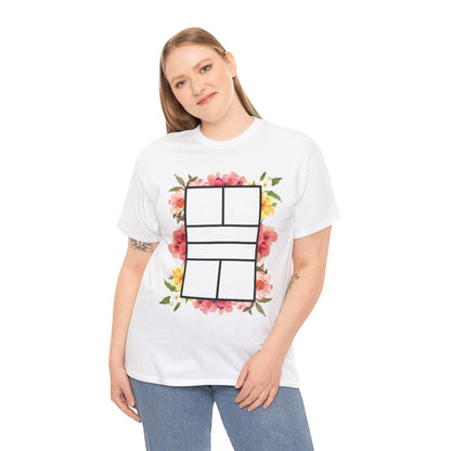 PICKLEBALL FLORAL - Pickleball (Basic Tee)