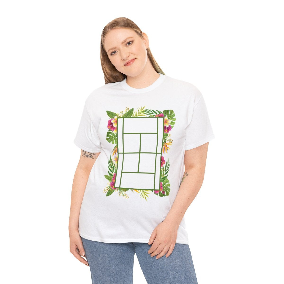 TENNIS TROPICAL - Tennis (Basic Tee)