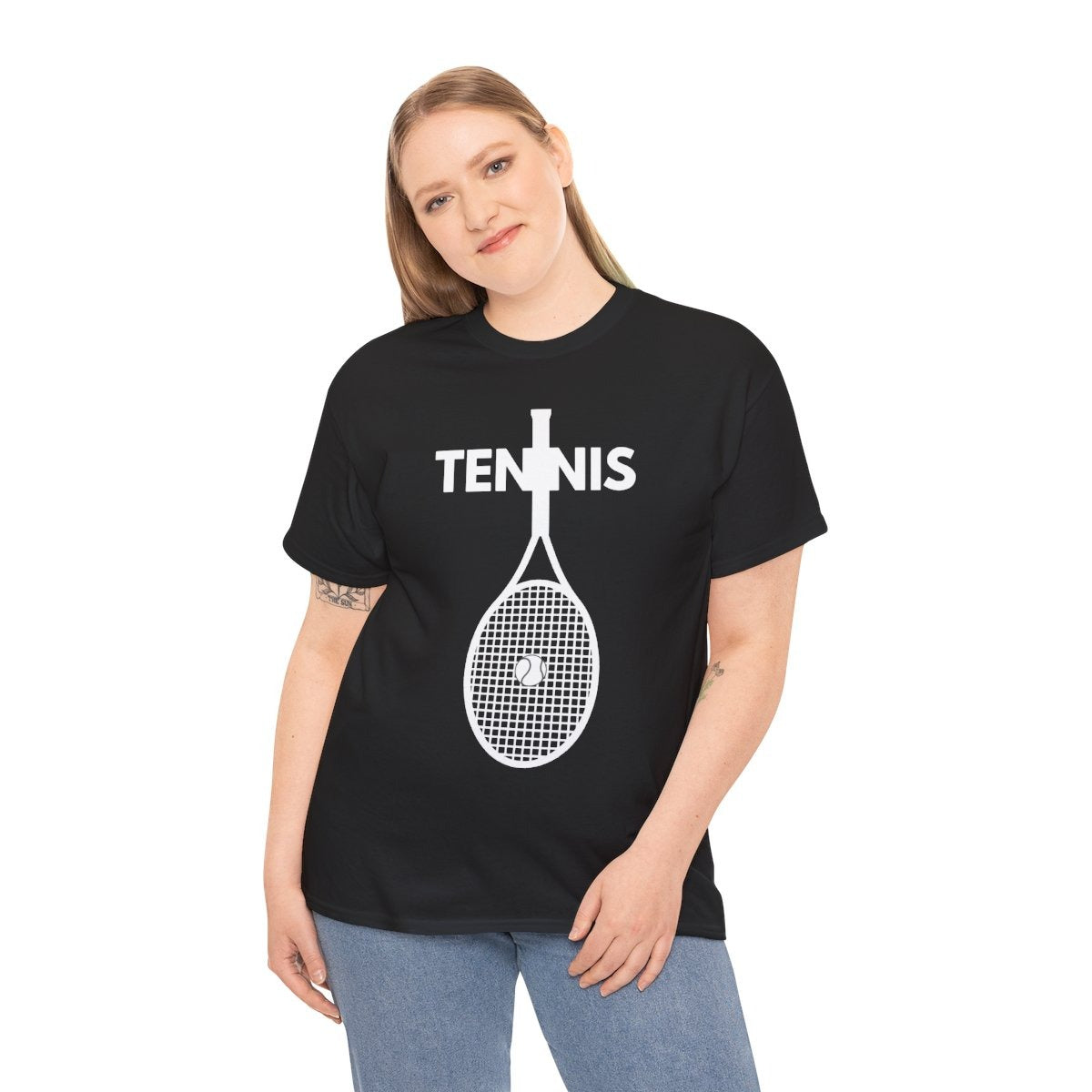 COURT BOUND - Tennis (Basic Tee)
