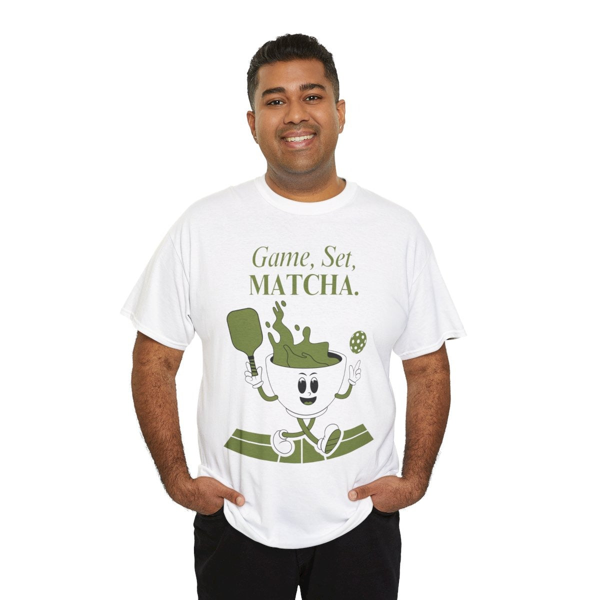 GAME, SET, MATCHA - Pickleball (Basic Tee)