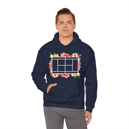TENNIS FLORAL 1 - Tennis (Hoodie)
