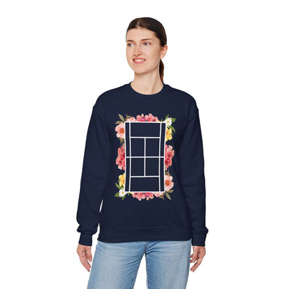 TENNIS FLORAL 1 - Tennis (Sweatshirt)