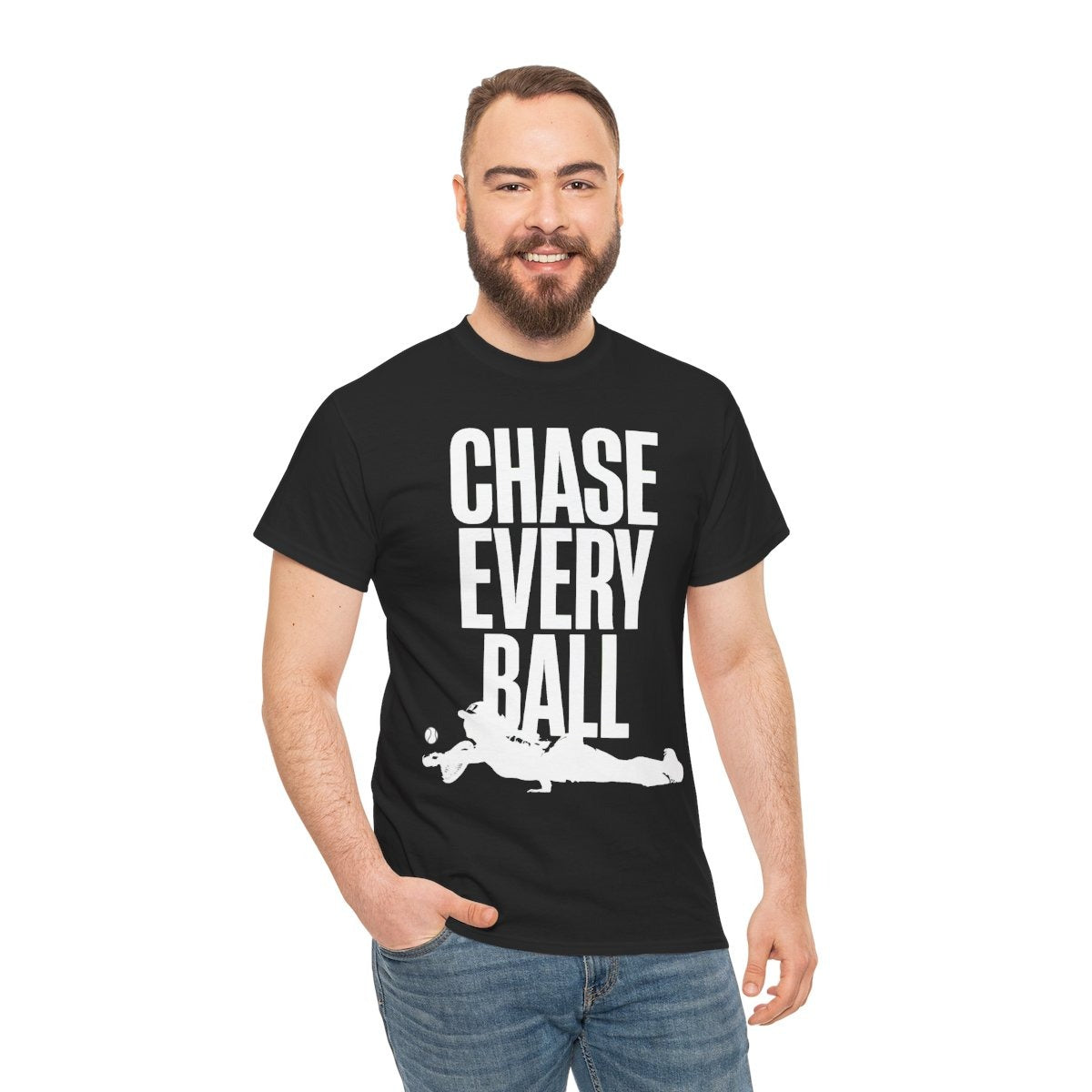 CHASE EVERY BALL - Tennis (Basic Tee)