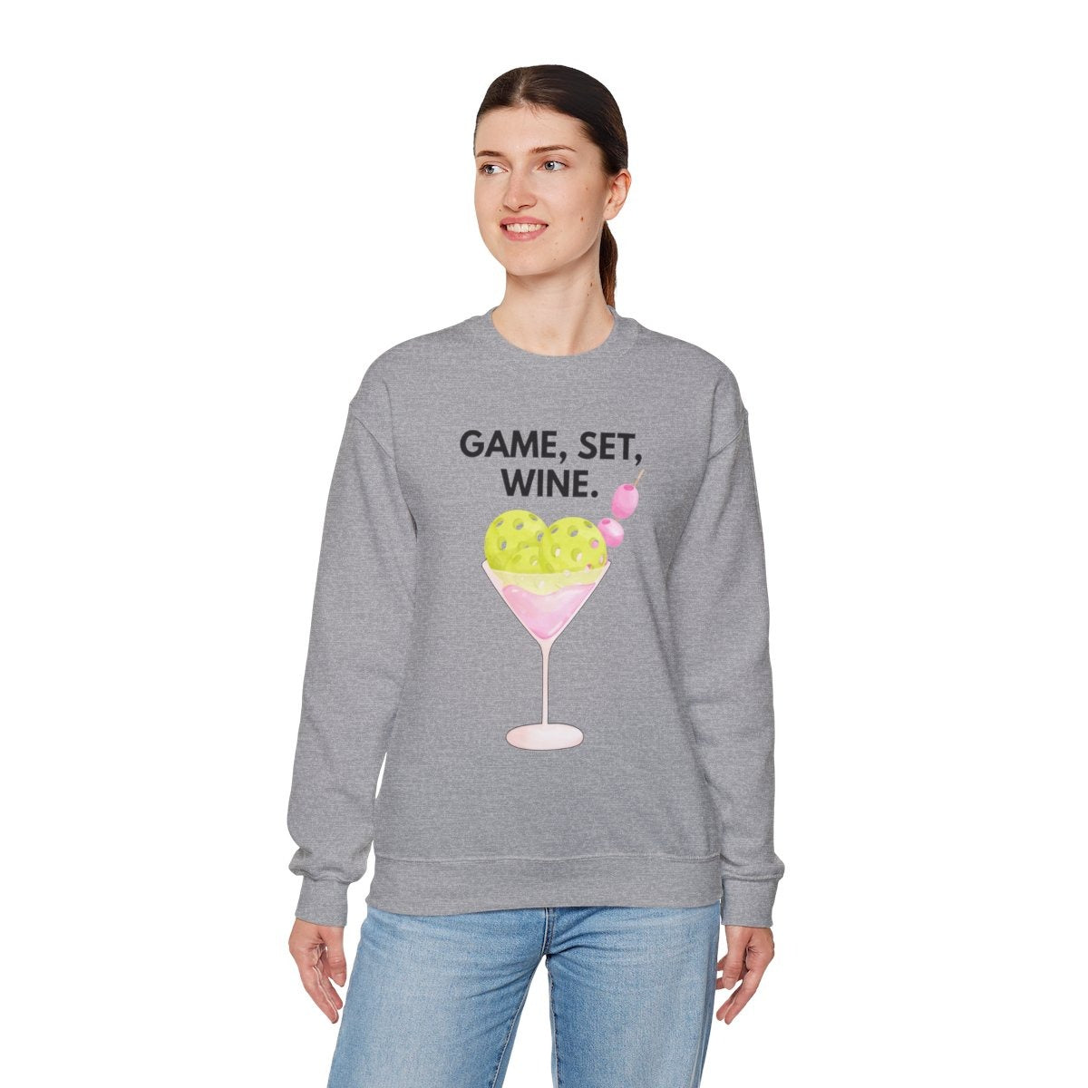 GAME SET WINE - Pickleball (Sweatshirt)