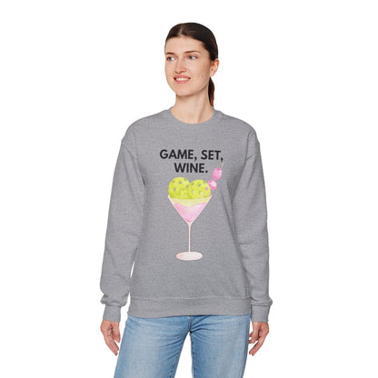 GAME SET WINE - Pickleball (Sweatshirt)