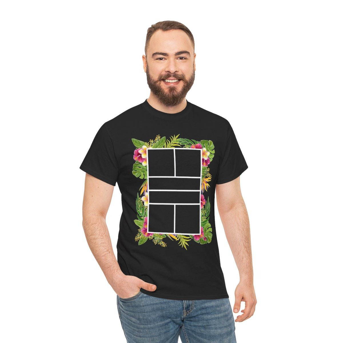 PICKLEBALL TROPICAL - Pickleball (Basic Tee)