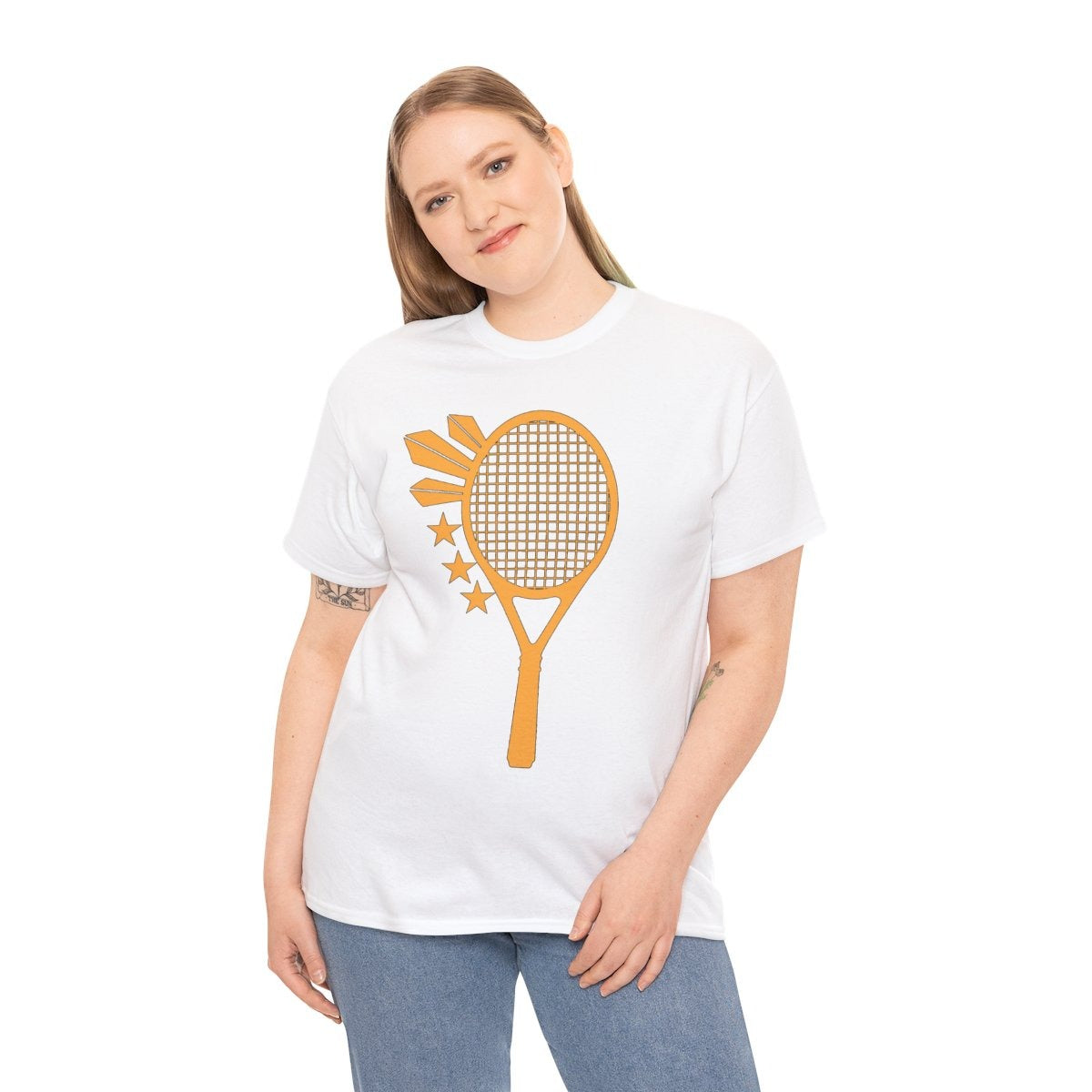 3 STARS & SUN - Tennis (Basic Tee)