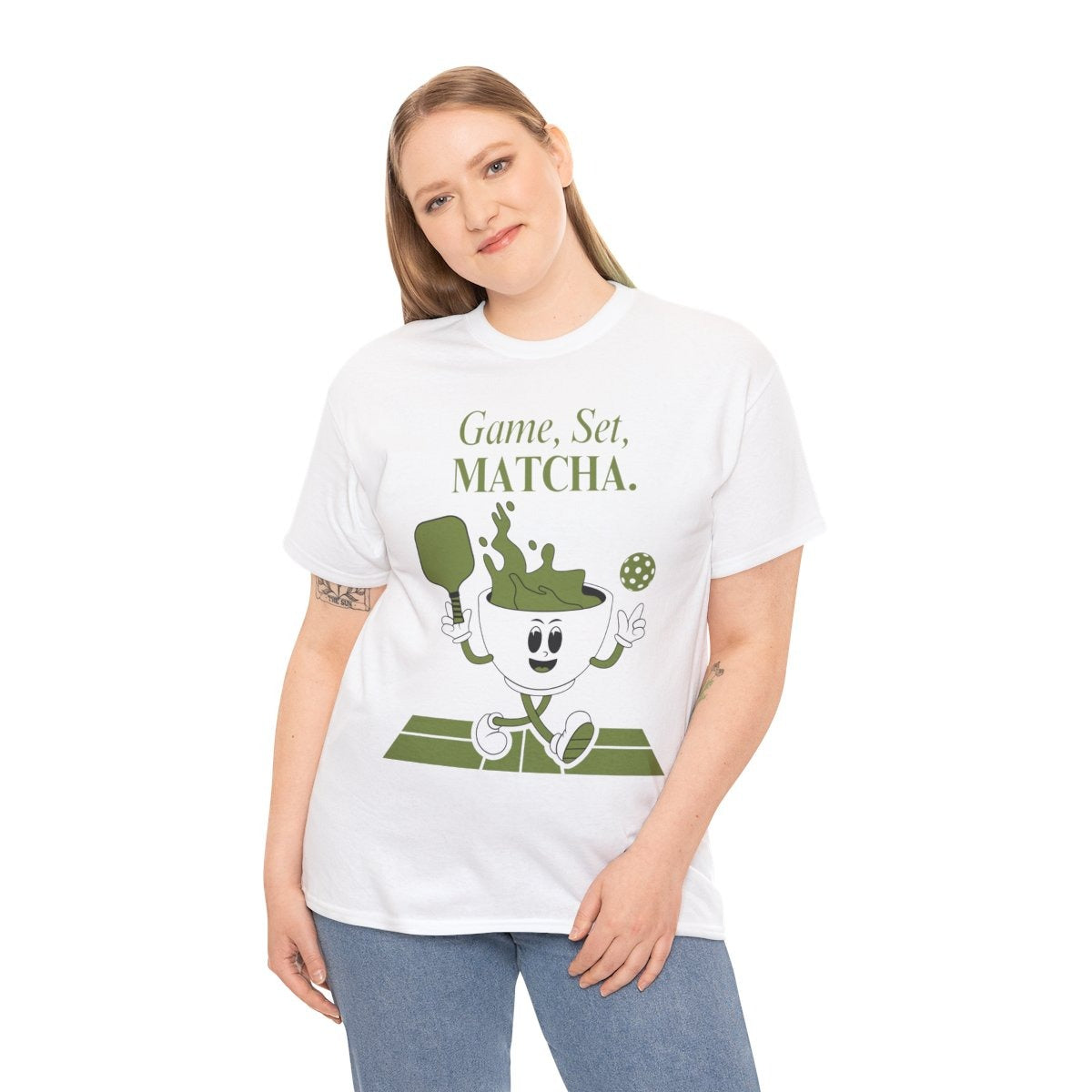GAME, SET, MATCHA - Pickleball (Basic Tee)