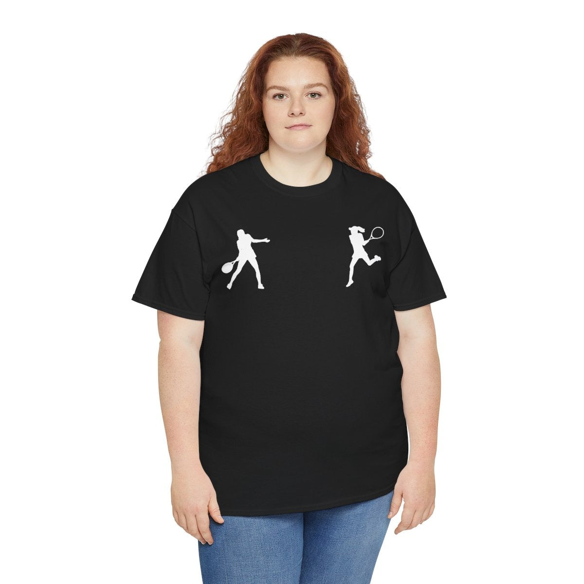 WOMENS DOUBLES - Tennis (Basic Tee)
