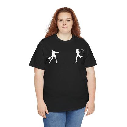 WOMENS DOUBLES - Tennis (Basic Tee)