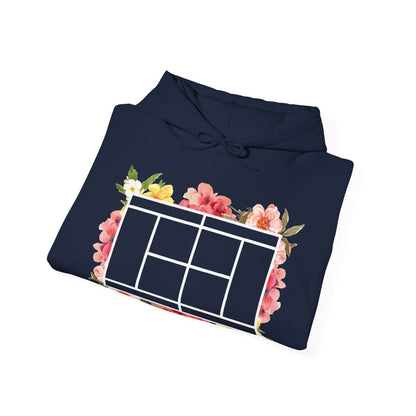 TENNIS FLORAL 1 - Tennis (Hoodie)