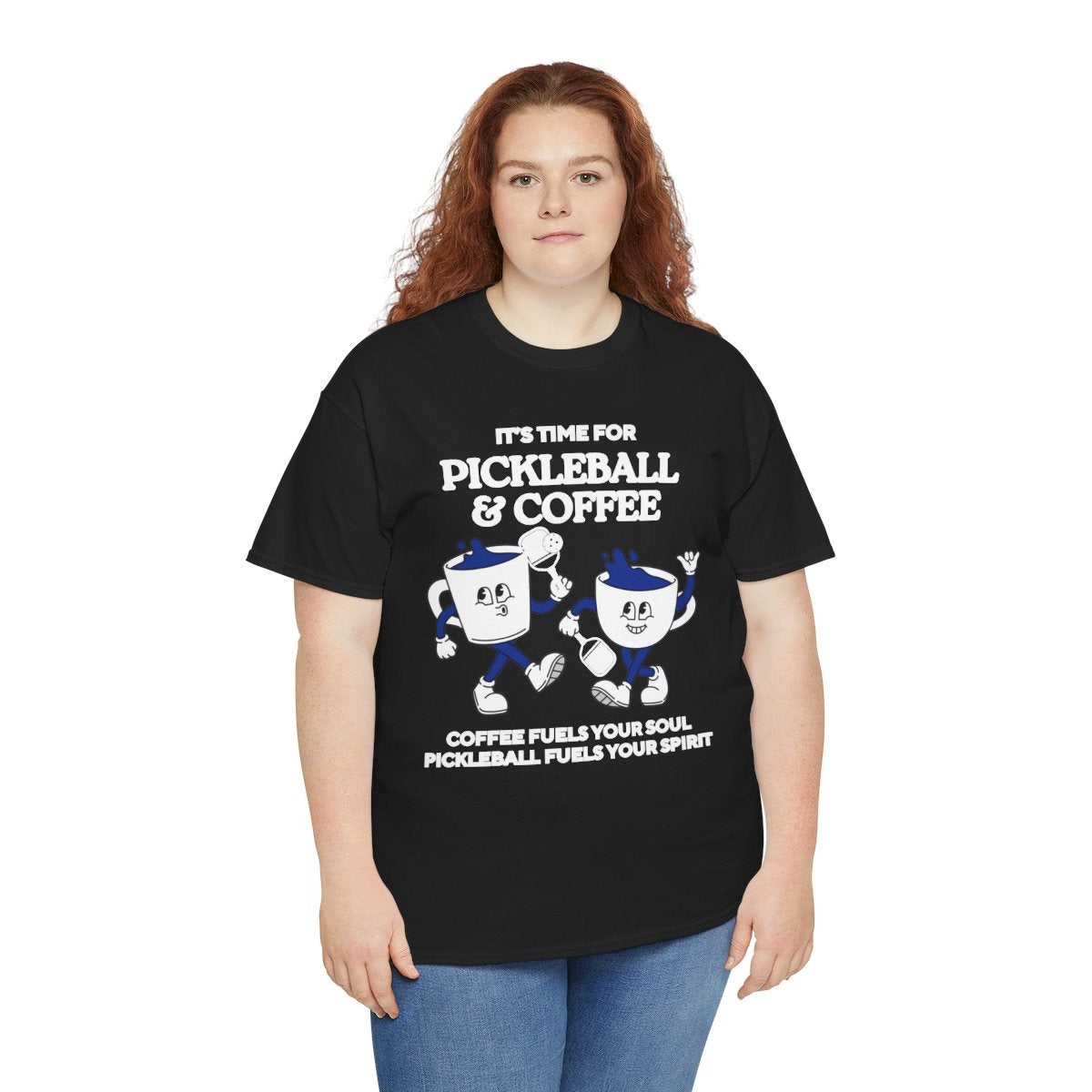 COFFEE & PICKLEBALL 3 - Pickleball (Basic Tee)