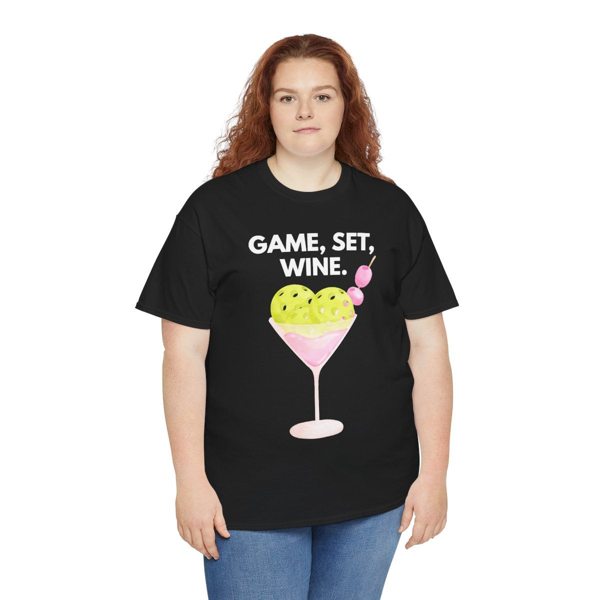 GAME SET WINE - Pickleball (Basic Tee)