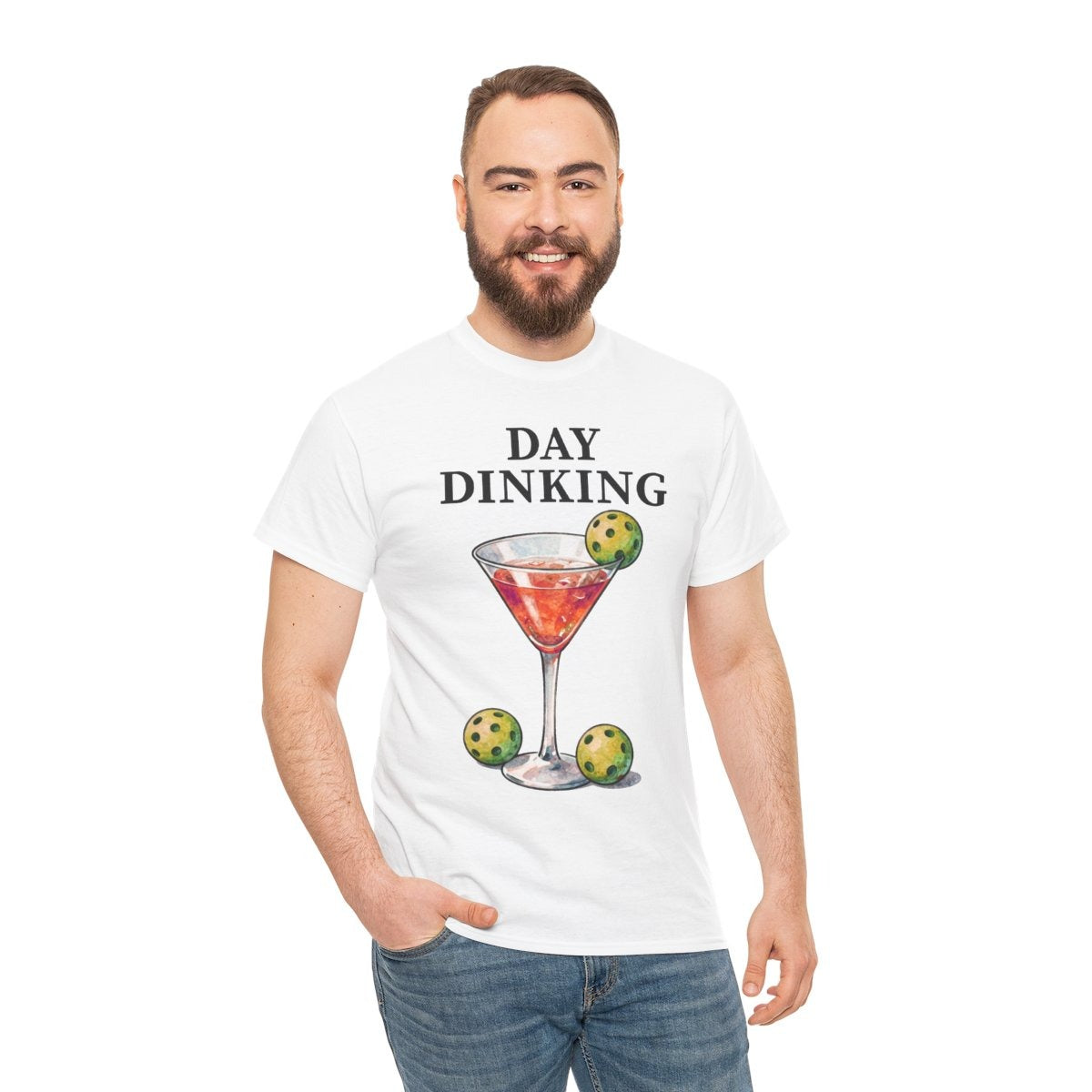 DAY DINKING - Pickleball (Basic Tee)