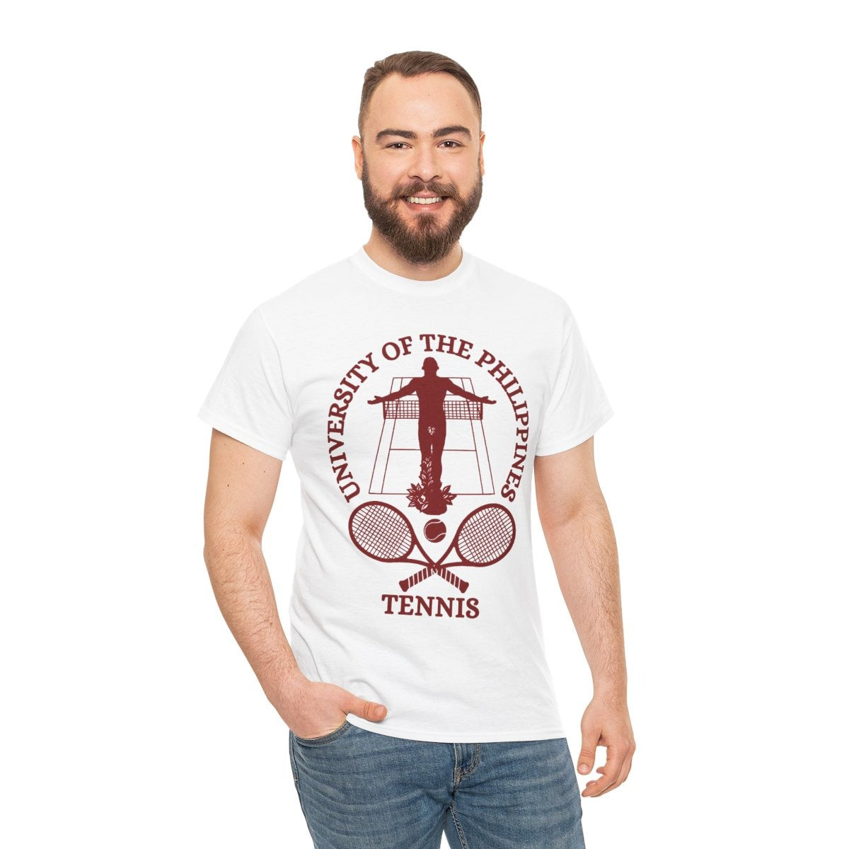 UP MAROONS TENNIS - Tennis (Basic Tee)