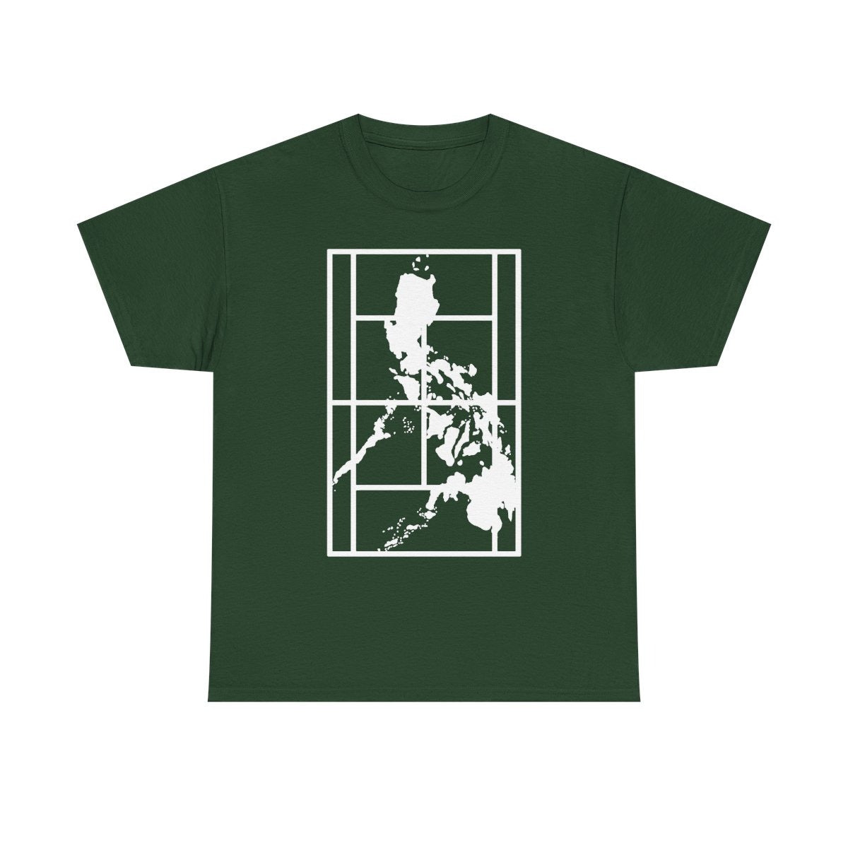 PHILIPPINE MAP - Tennis (Basic Tee)