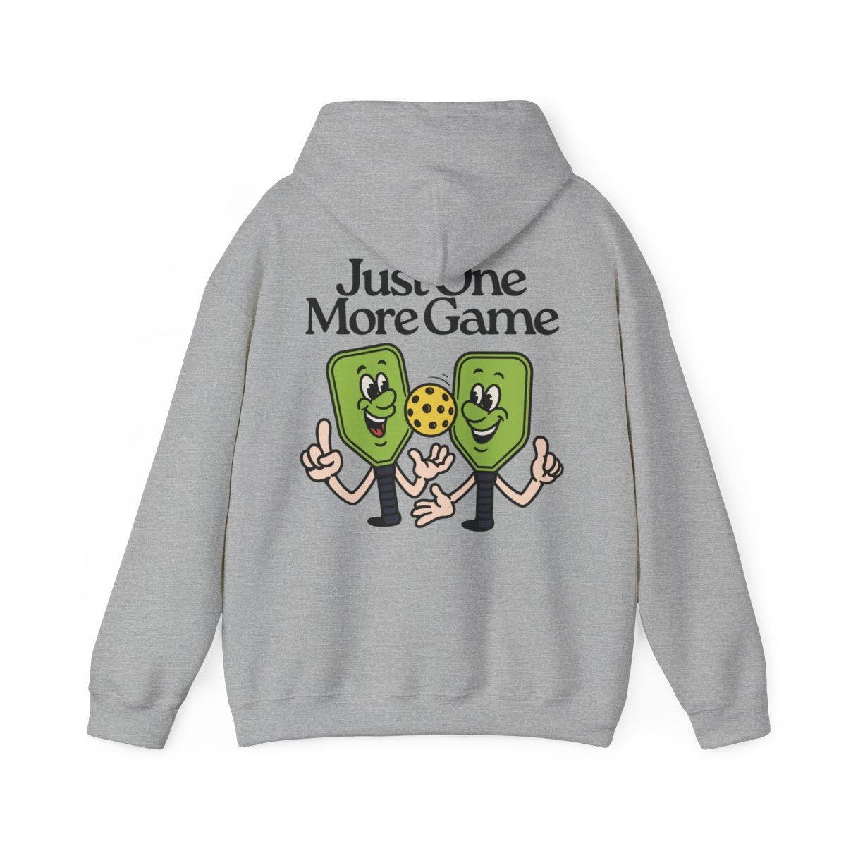JUST ONE MORE GAME - Pickleball (Hoodie)