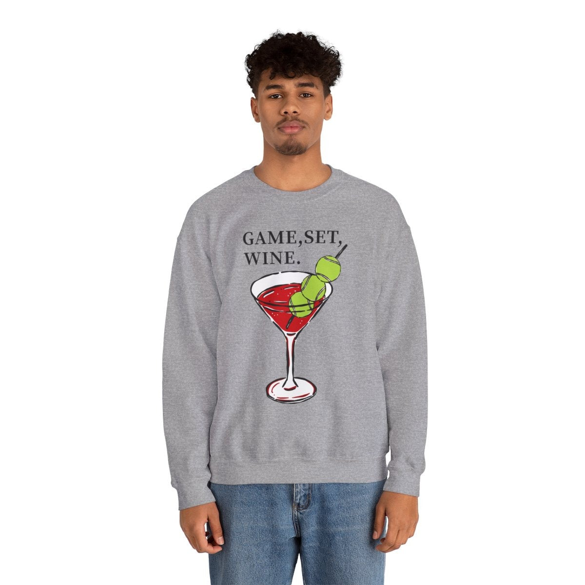 GAME, SET, WINE - Tennis (Sweatshirt)
