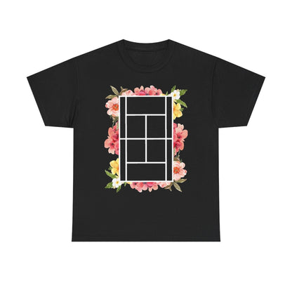 TENNIS FLORAL 1 - Tennis (Basic Tee)