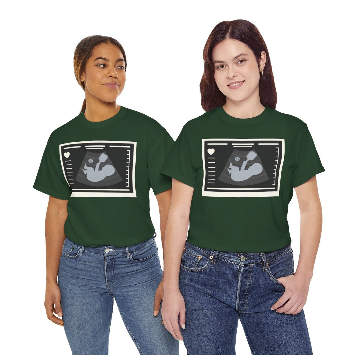 BORN TO DINK - Pickleball (Basic Tee)