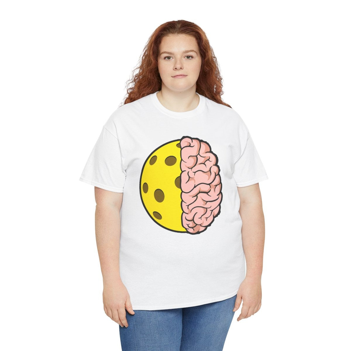 PICKLEBALL BRAIN - Pickleball (Basic Tee)