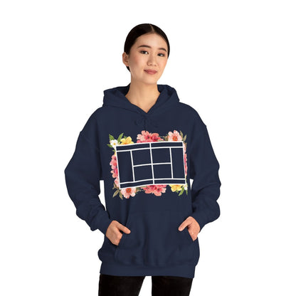 TENNIS FLORAL 1 - Tennis (Hoodie)