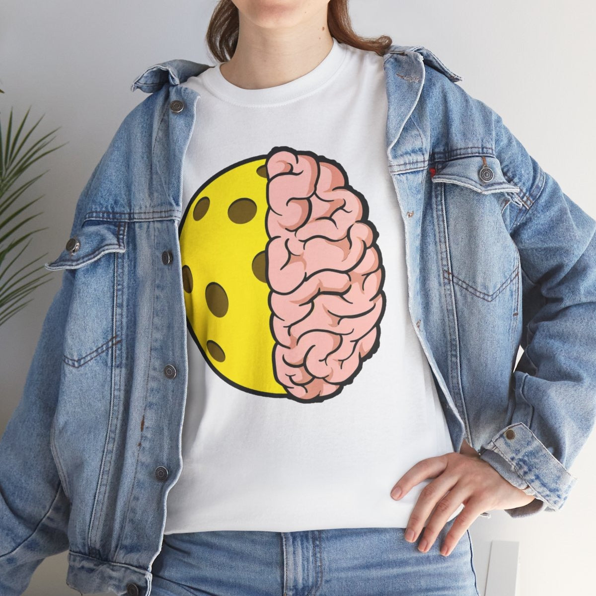 PICKLEBALL BRAIN - Pickleball (Basic Tee)