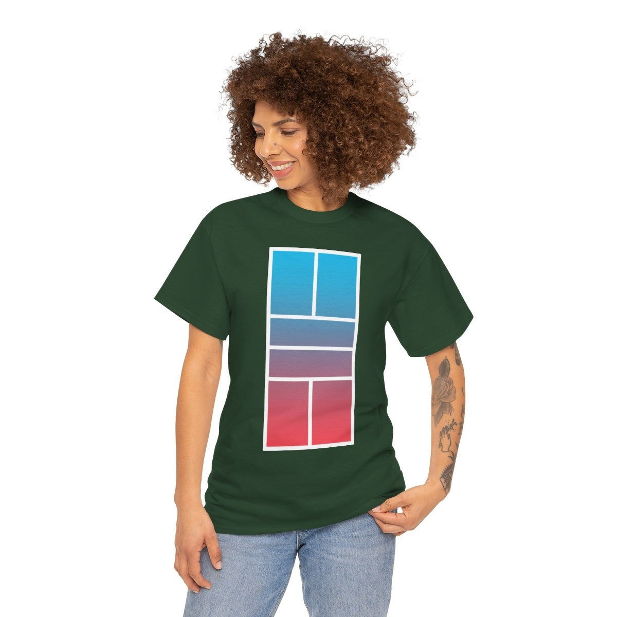 PICKLEBALL COURT 6 - Pickleball (Basic Tee)