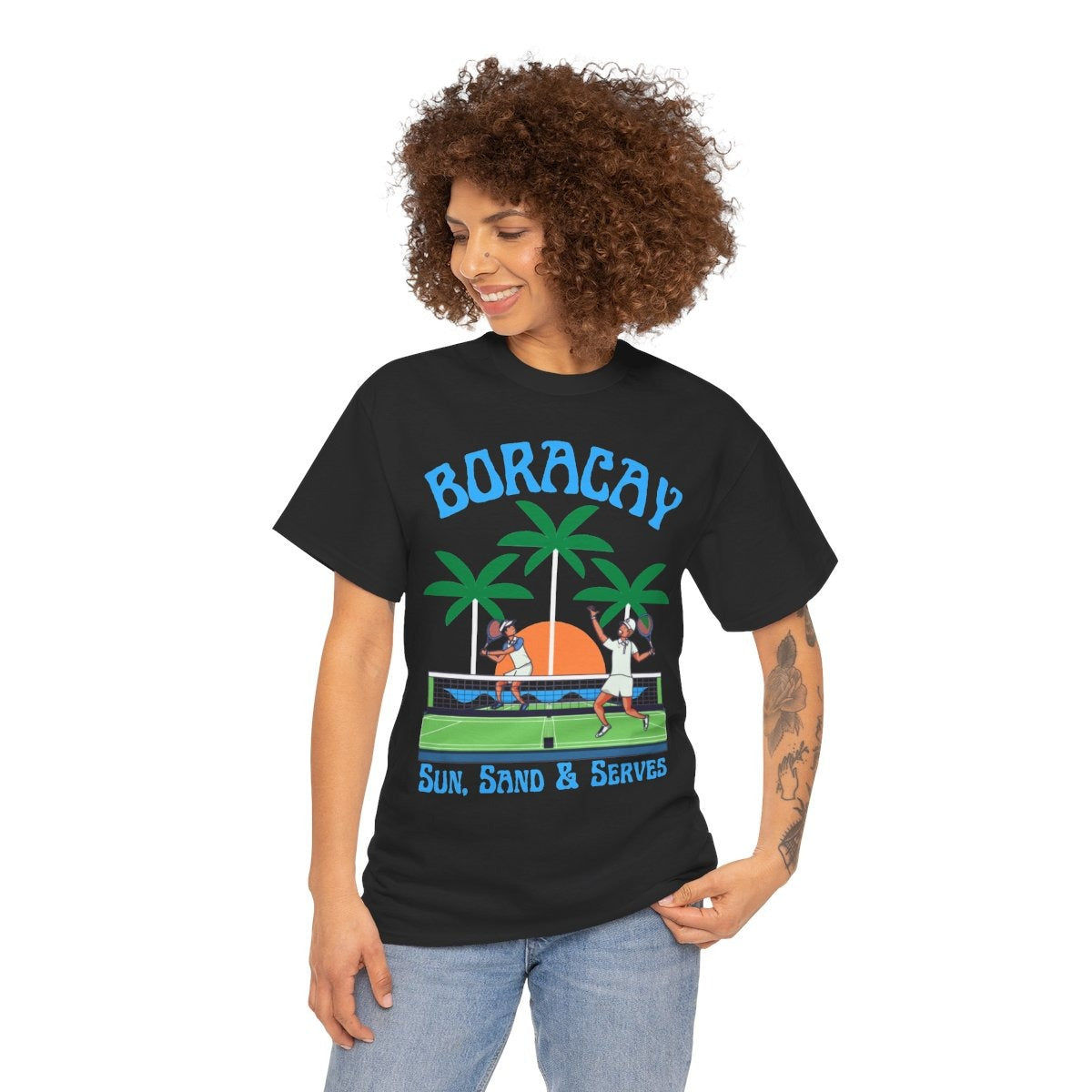 BORACAY TENNIS CLUB - Tennis (Basic Tee)