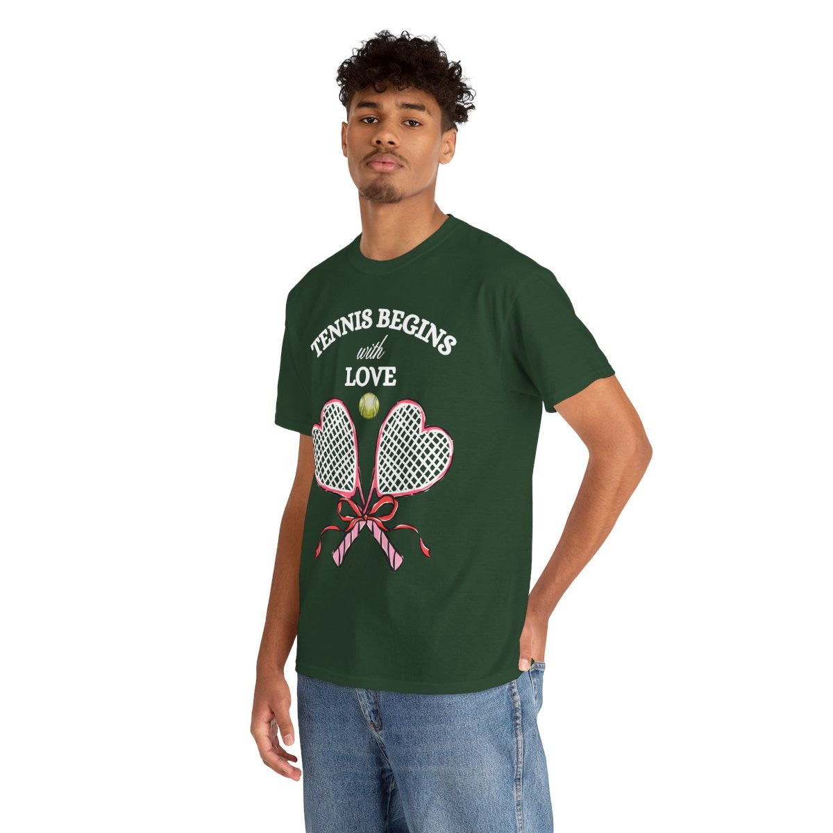 TENNIS LOVE - Tennis (Basic Tee)