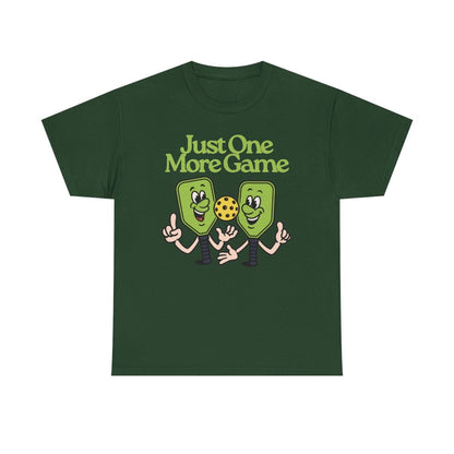 JUST ONE MORE GAME - Pickleball (Basic Tee)