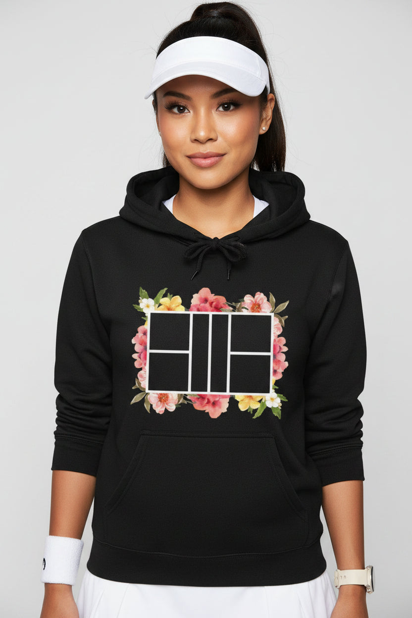 PICKLEBALL FLORAL - Pickleball (Hoodie)